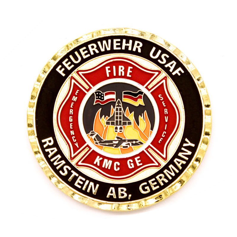 Custom Enamel Coins Manufacturer | Vibrant Soft & Hard Enamel Challenge Coins