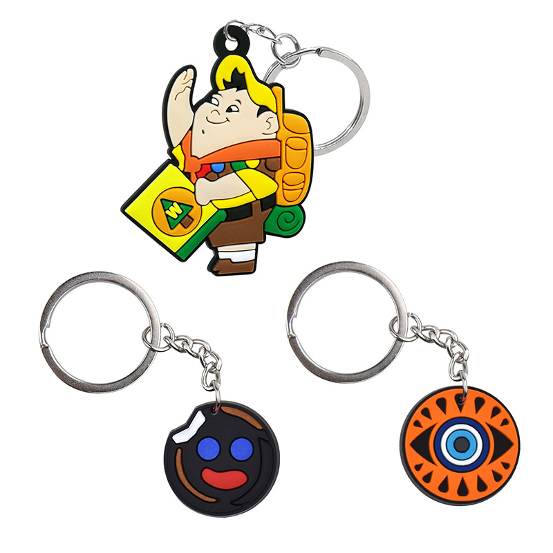 Custom PVC Keychains Manufacturer | Soft & Durable PVC Keychains
